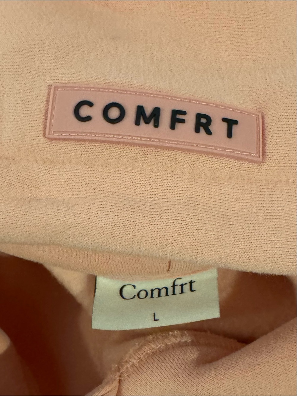Comfrt Pastel Hoodie PEACH 🍑 - Picture 7 of 12